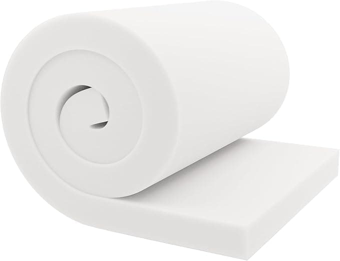 GoTo Foam 2" Height x 24" Width x 72" Length 36ILD (Semi-Firm) Upholstery Cushion Made in USA : Arts, Crafts & Sewing