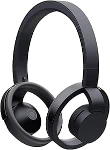 nwm ONE Wireless Open-Ear Headphones | Prevents Sound Leakage with PSZ Technology (Bone Conduction Alternative) | Bluetooth 5.3 | Multipoint | 20-Hour Battery Life with Microphone | Dark Gray : Electronics