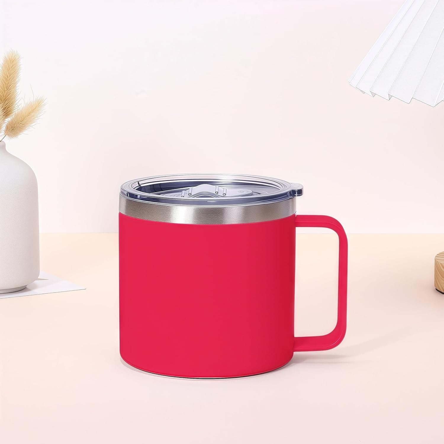 Newgoal Termo para Café 420ml - Doble Pared Acero Inoxidable - Mantiene Caliente 6 Horas/Frío 9 Horas - Tapa Hermética Antifugas - Ideal Viaje, Camping, Oficina - Taza Térmica Portátil : Amazon.com.mx: Hogar y Cocina