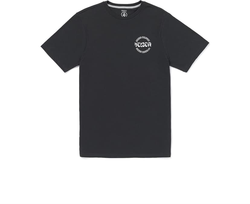 Volcom Men's Stoneature Short Sleeve Tee Washed Black Heather